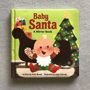 Baby Santa Mirror Board Book